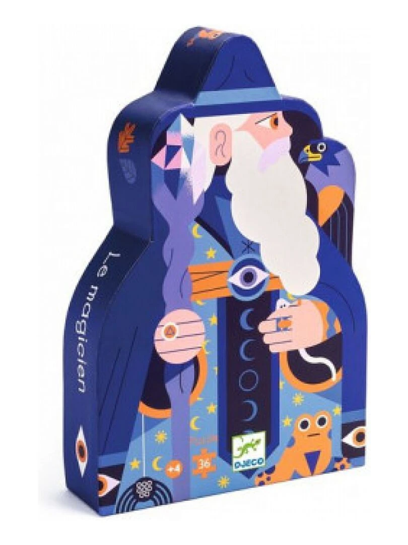 Puzzle Silhouette Le Magicien Au Sceptre De Cristal 36 P N/A