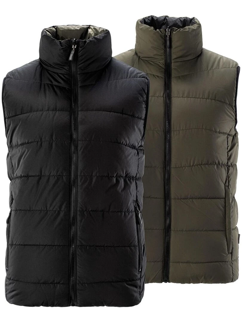 MAGNUM Veste sans manches RECTO Noir Kaki