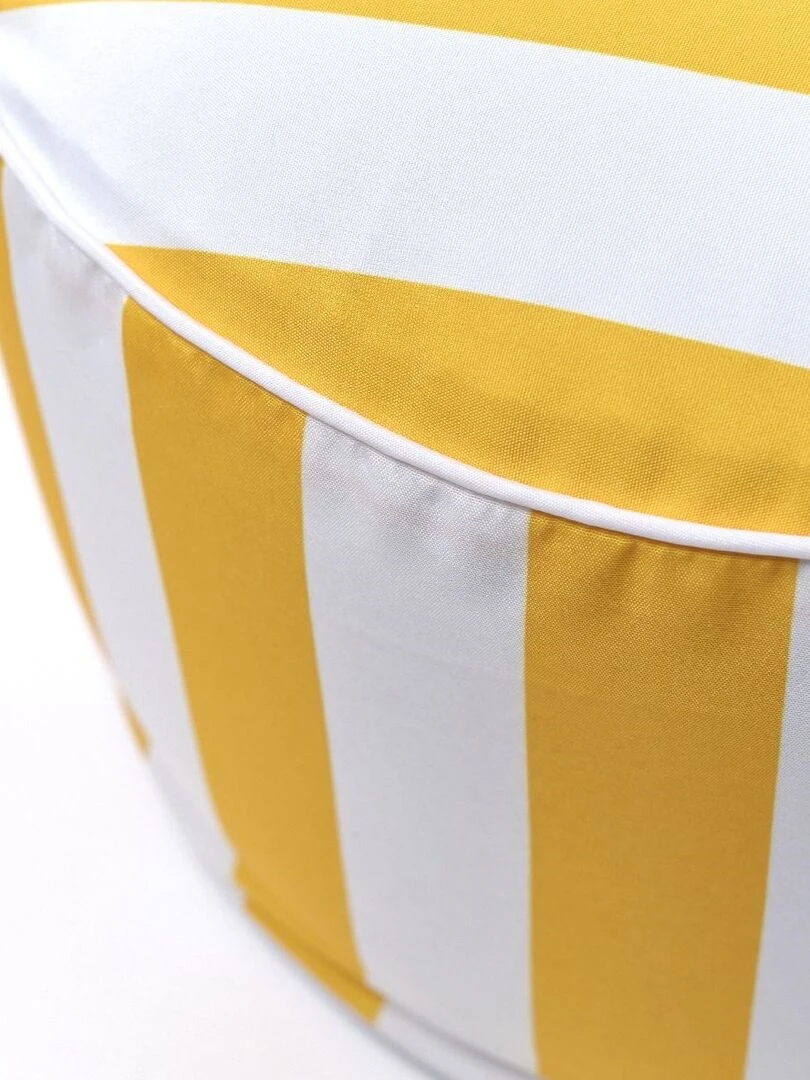 Pouf gonflable 'SUMMER STRIPES' 'TODAY'   Jaune