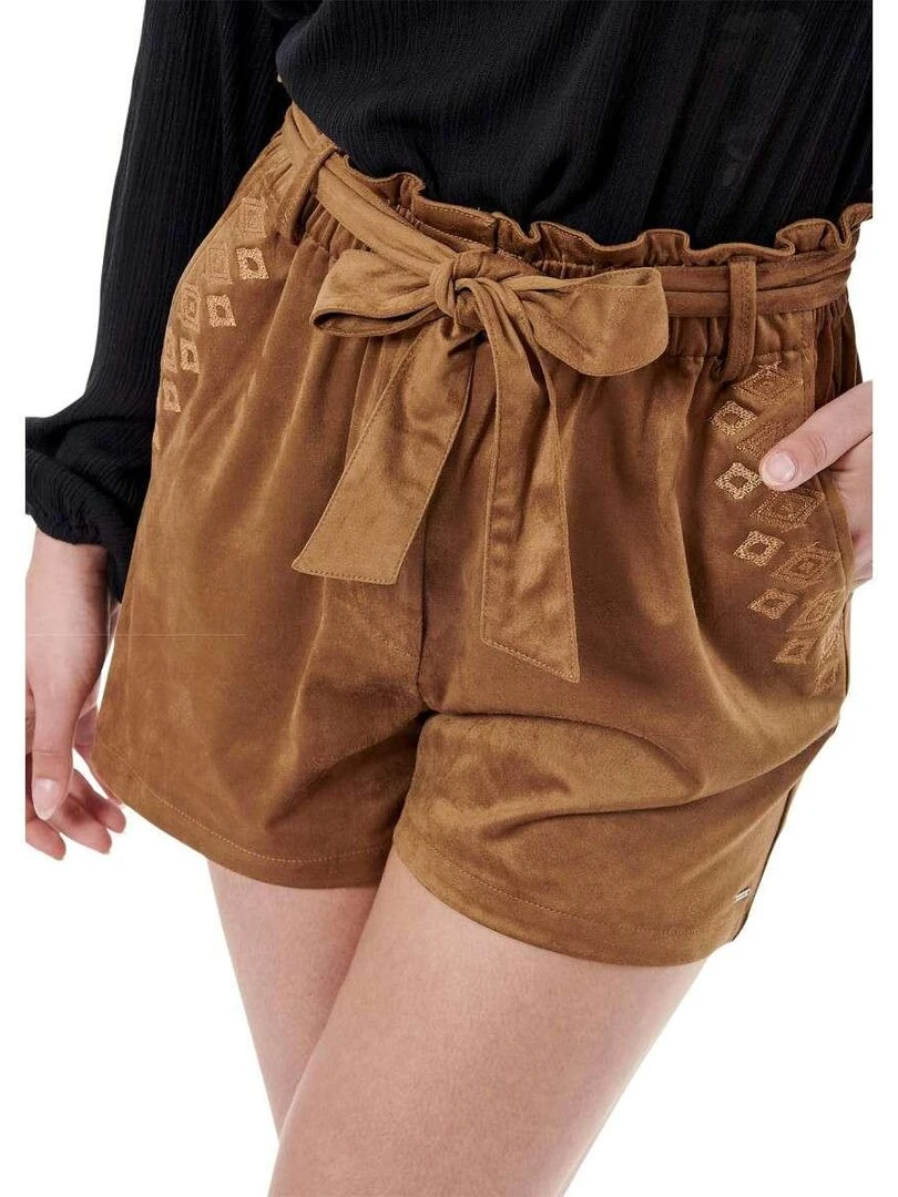 KAPORAL Pantalon paper bag Camel