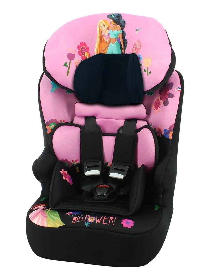 Nania Siège auto ceinturé RACE I 76 140 cm R129 i Size – Fabrication Française Princess Rose