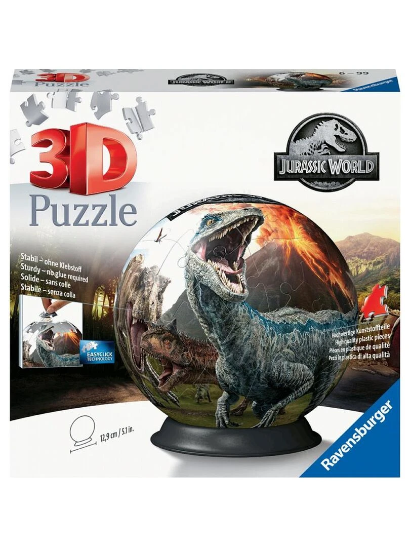 Puzzle 3d Rond 72 P Jurassic World N/A