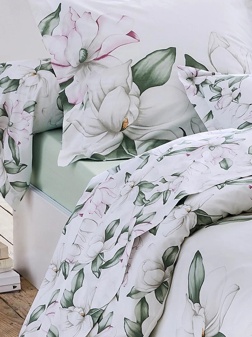 Ensemble 4 pièces Magnolia Sauge Blanc