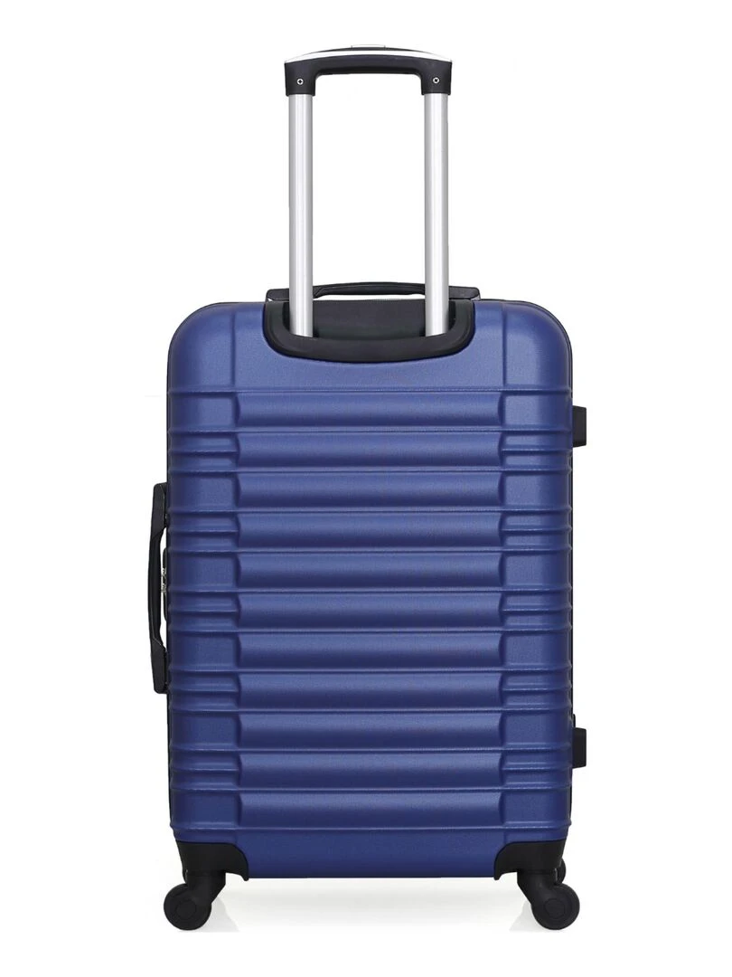 LPB LUGGAGE   VALISE WEEKEND ABS GIULIA 4 ROUES 65 CM   Bleu marine