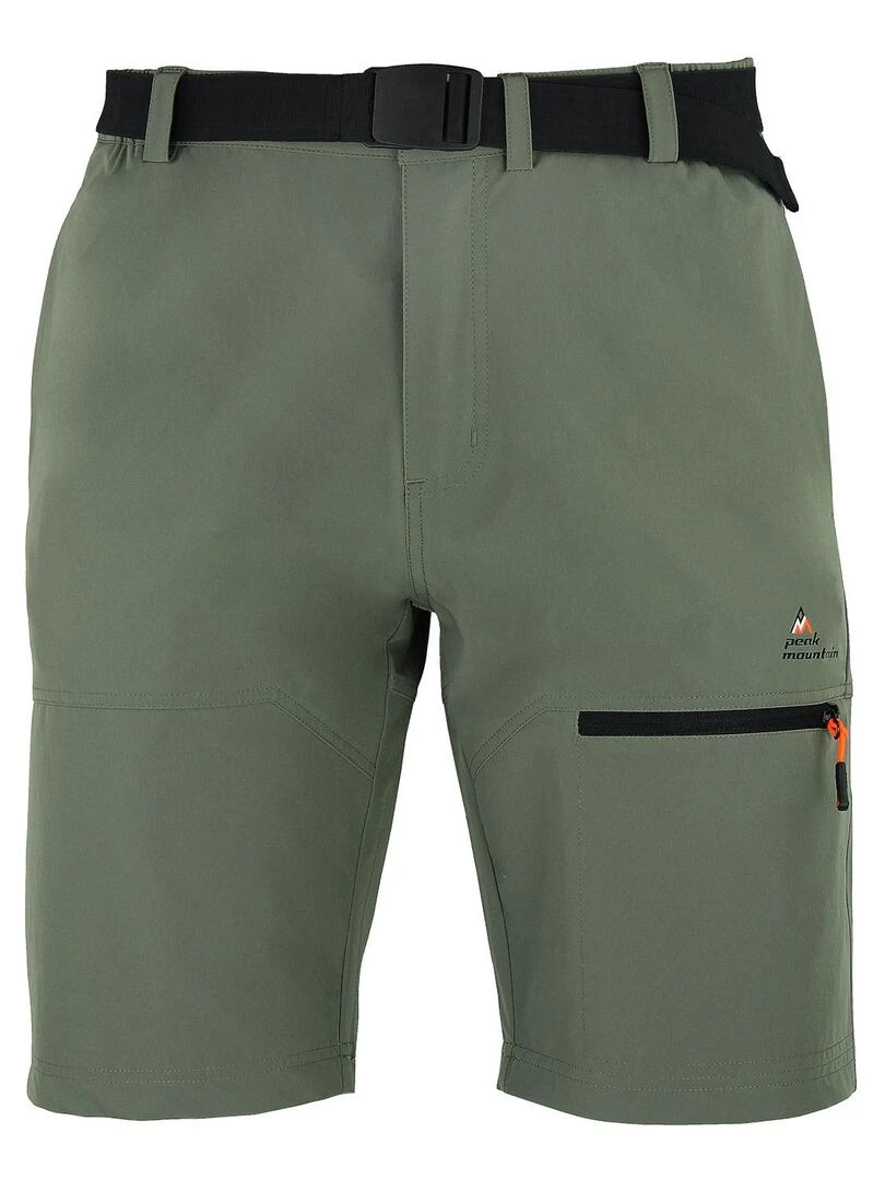 Short de randonnée homme CAJASI PEAK MOUNTAIN Kaki