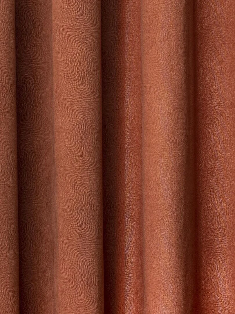 Rideau uni esprit loft Orange