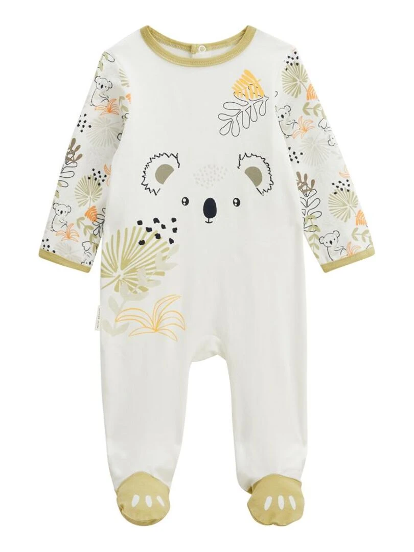 Pyjama bébé Brisbane Ecru