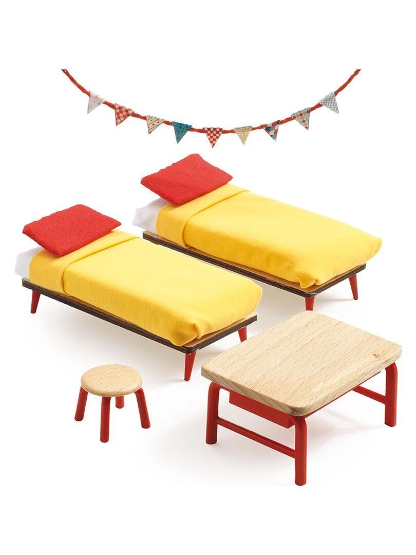 Accessoire maison de poupées : La chambre des enfants N/A