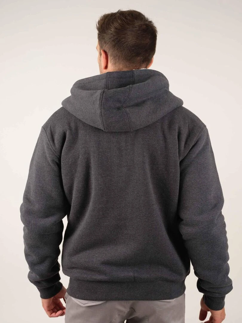 Veste capuche 'Deeluxe'   Gris foncé