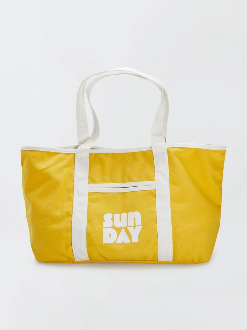 Sac cabas Jaune