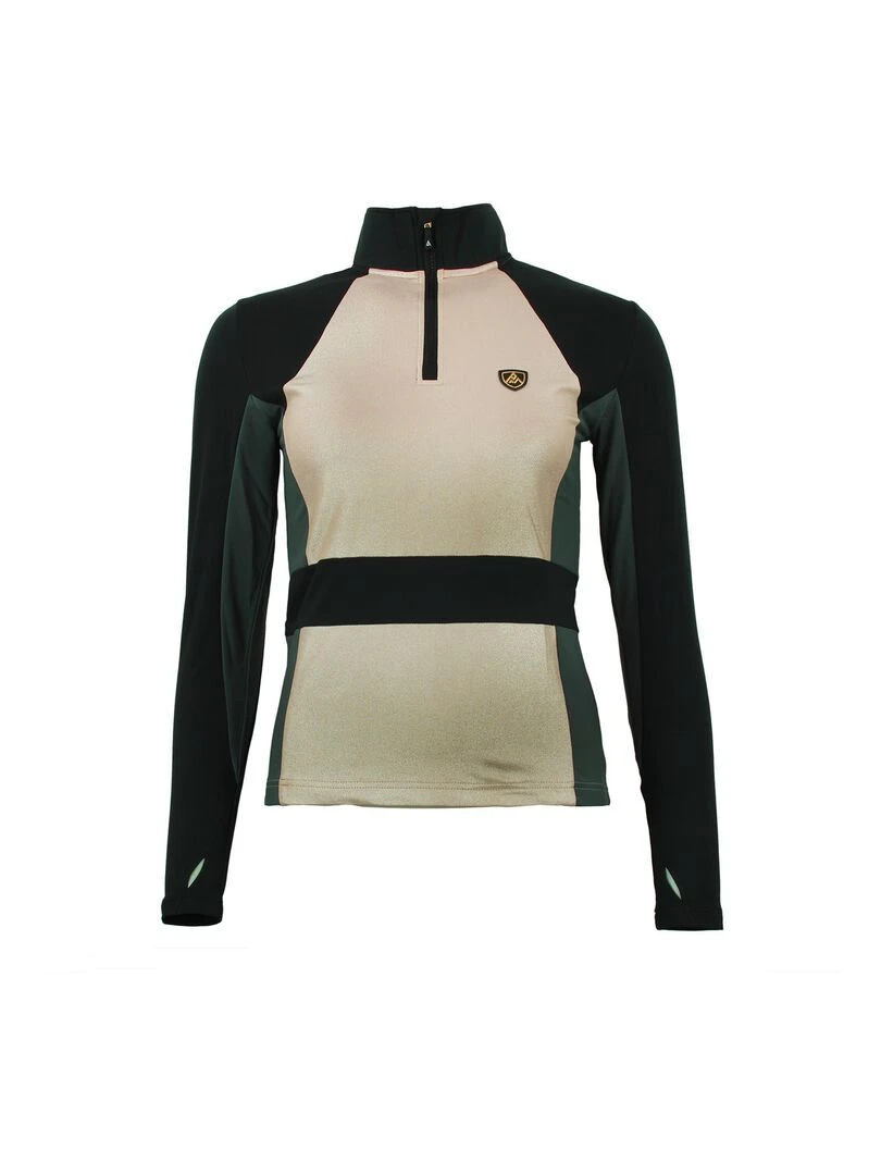 Top technique femme ANATH   Noir Doré