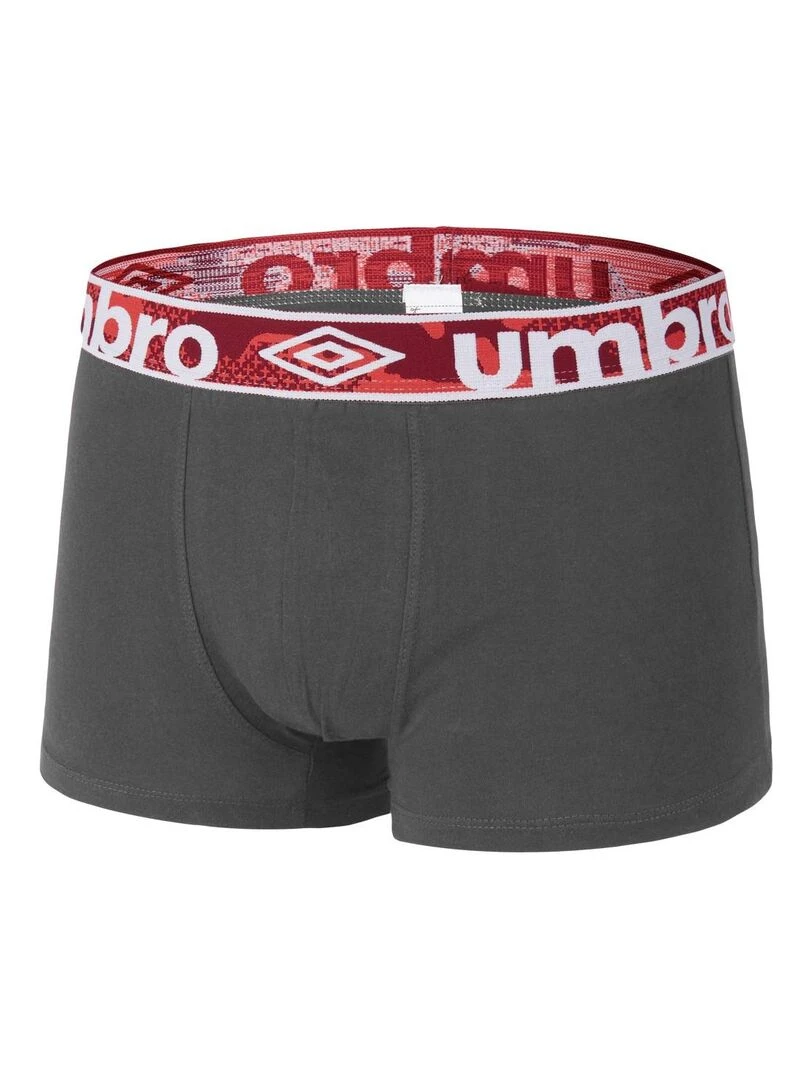 Lot de 5 Boxers coton homme Uni Umbro   Noir