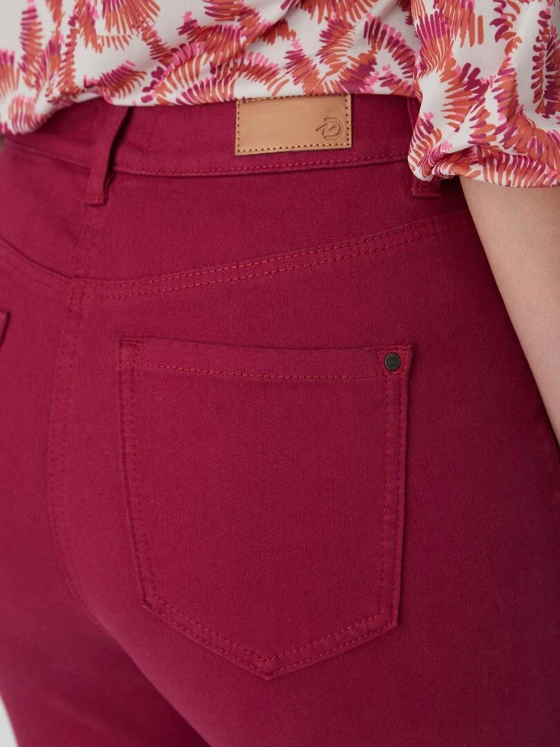 Slim 7/8ème taille haute Perfect Fit by Damart   Damart   Rose framboise