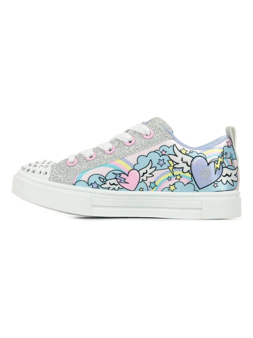Baskets Skechers Flying Hearts   Gris
