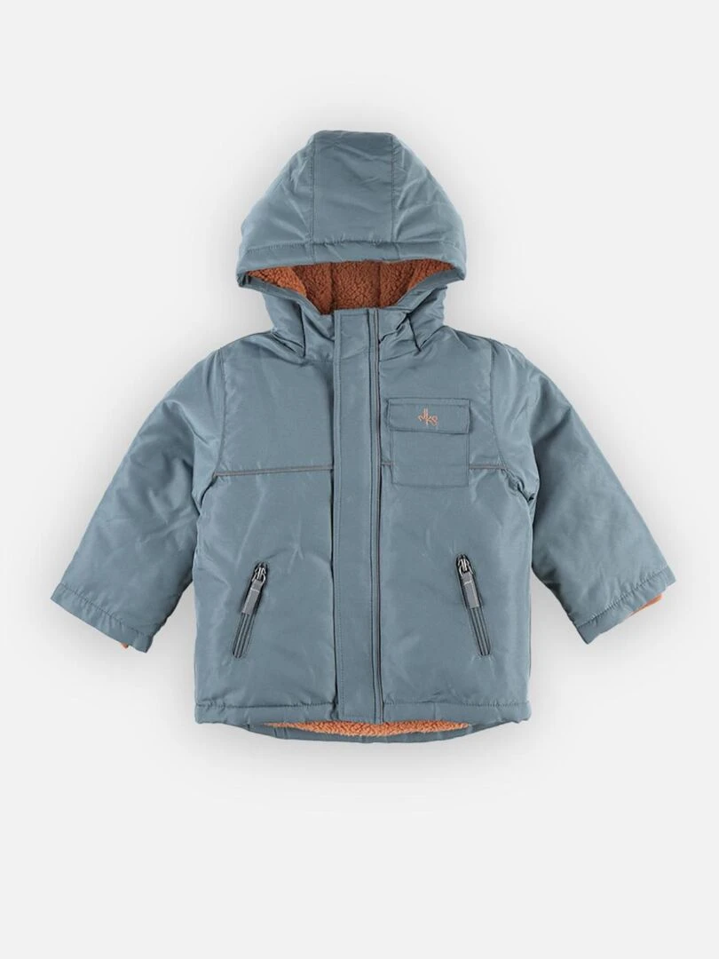 Manteau à capuche    Noukie's   Bleu