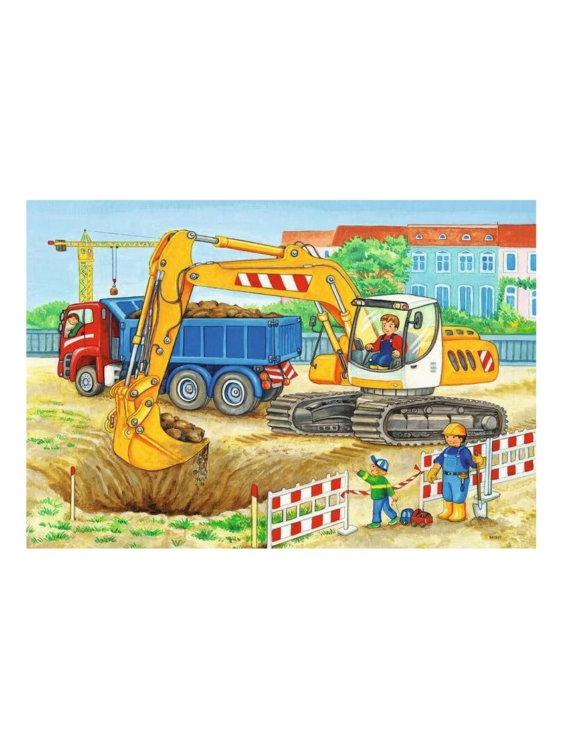 Puzzle 2x12 p Chantier et ferme N/A