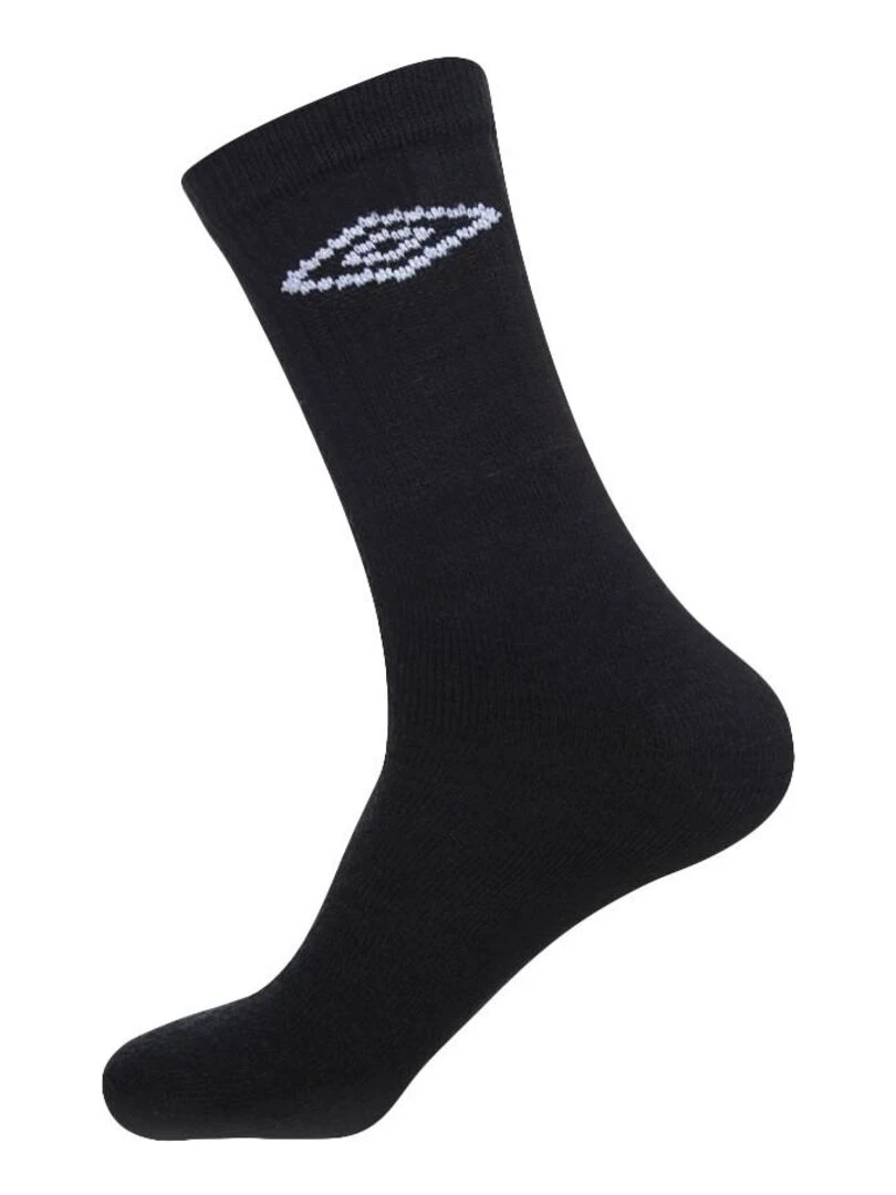 Lot de 10 Paires de Chaussettes Tennis homme Umbro   Noir