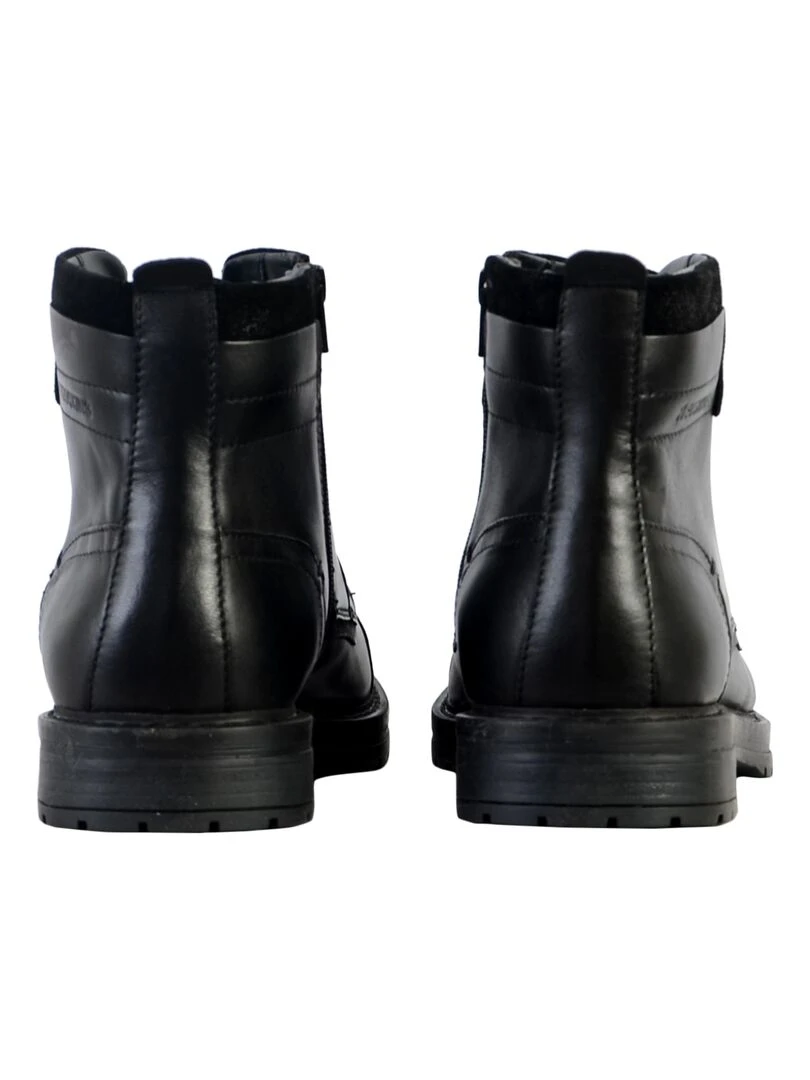 Bottine Cuir Redskins Notif   Noir