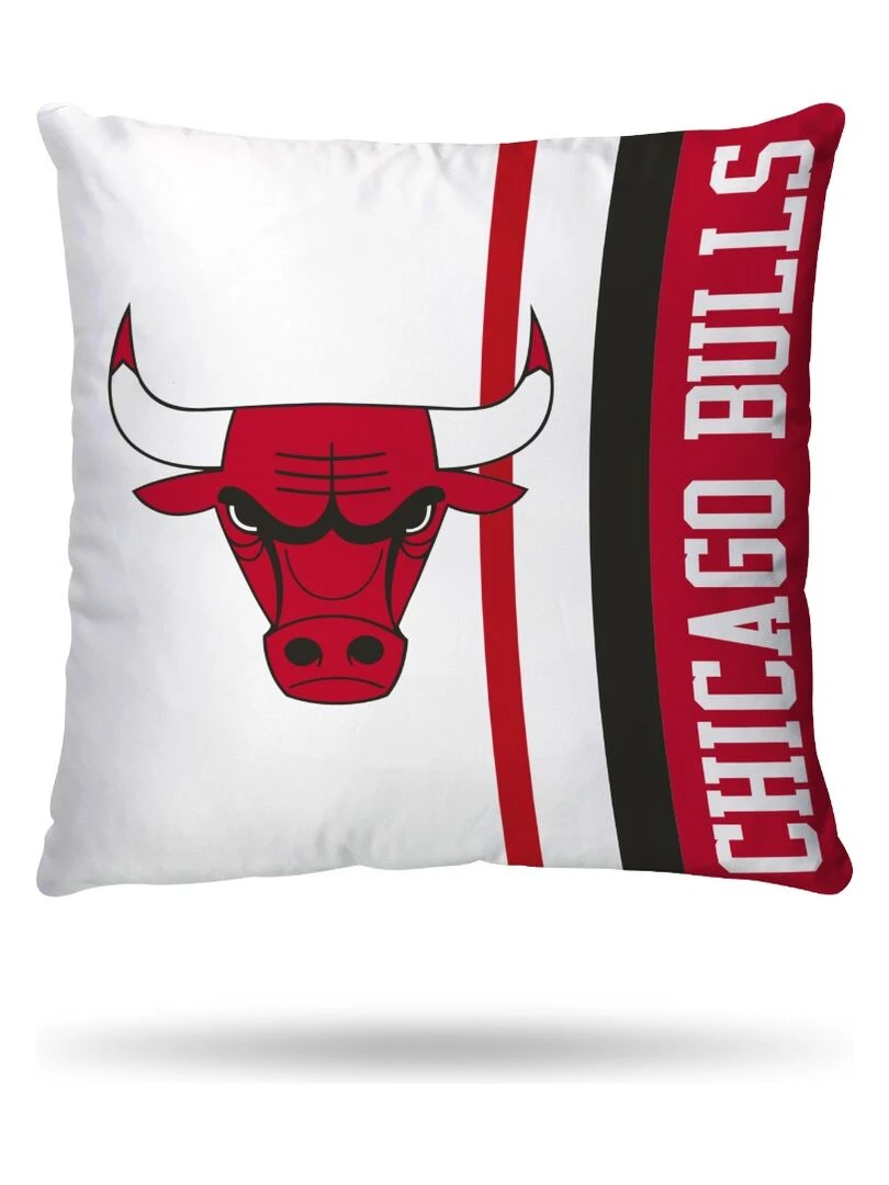 Housse De Couette Basket Ball NBA Chicago Bulls et Taies D'oreiller   100% Coton   Rouge