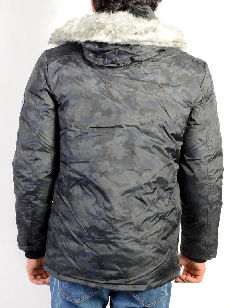 Doudoune A Capuche Kamora   Marron