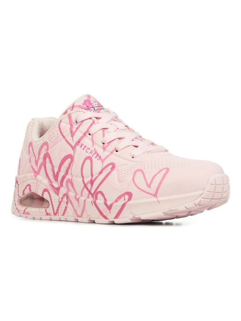 Baskets Skechers Uno Spread The Love Rose