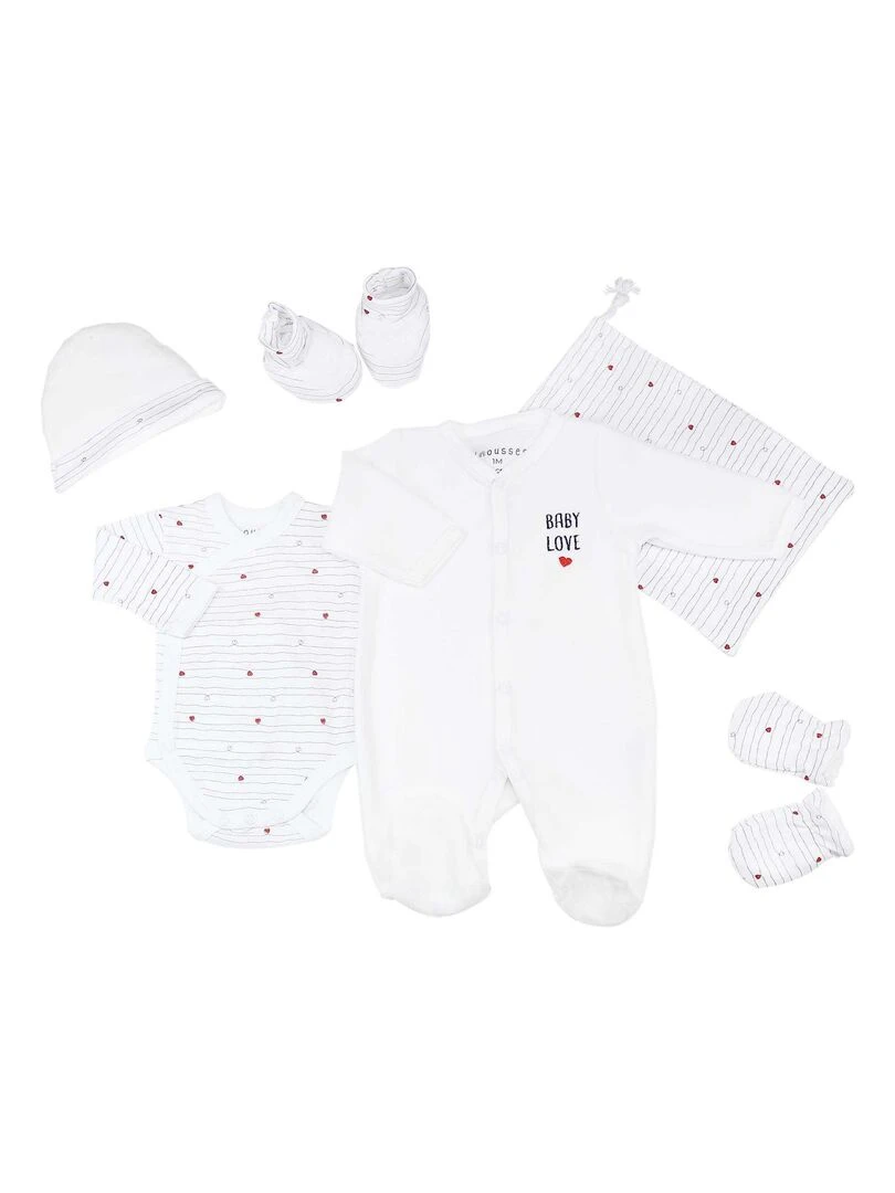 Kit naissance modèle Baby Love Blanc