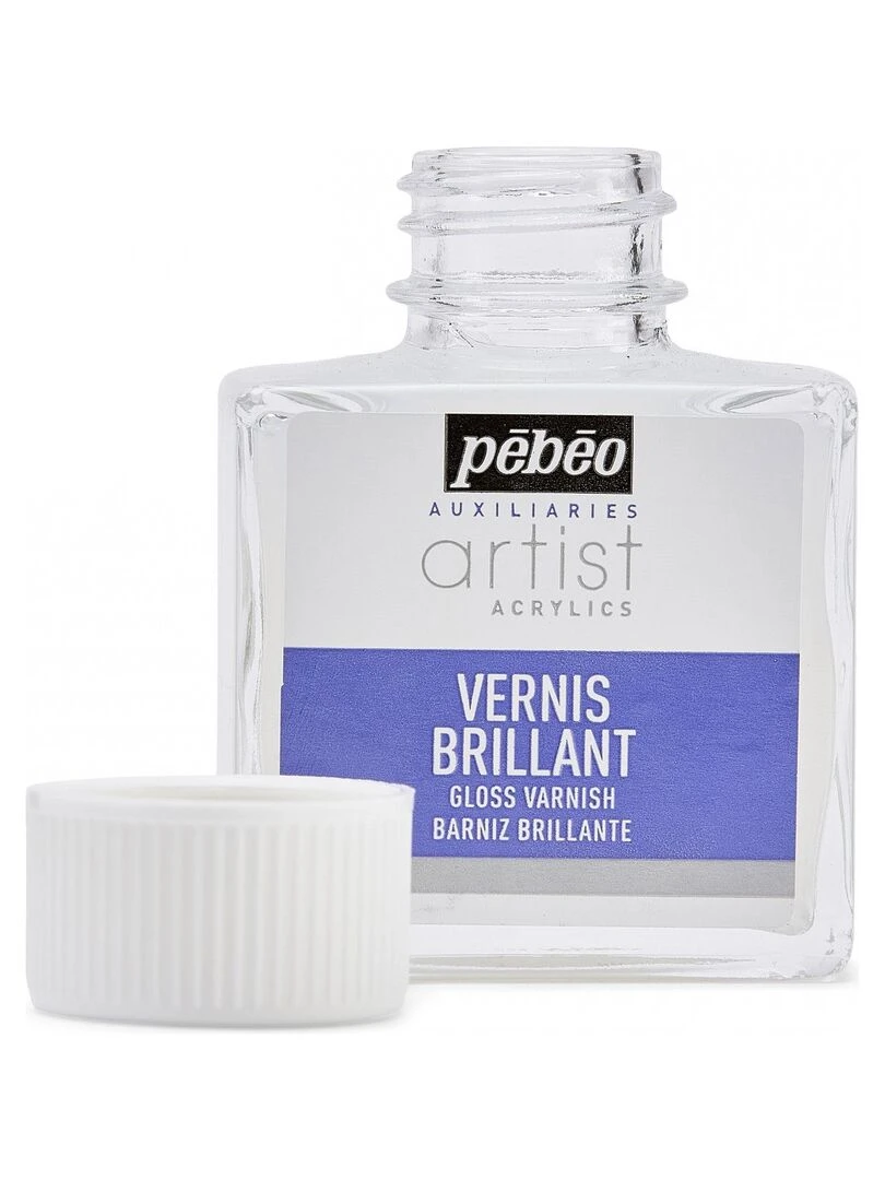 Vernis brillant et transparent pour peinture 75 ml N/A