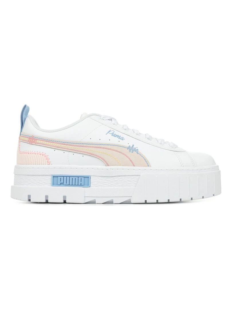 Baskets PUMA Mayze Sweater Jr Blanc