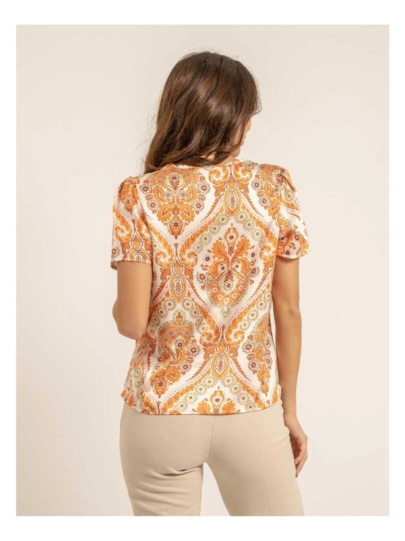 Top motifs FEZINE Orange