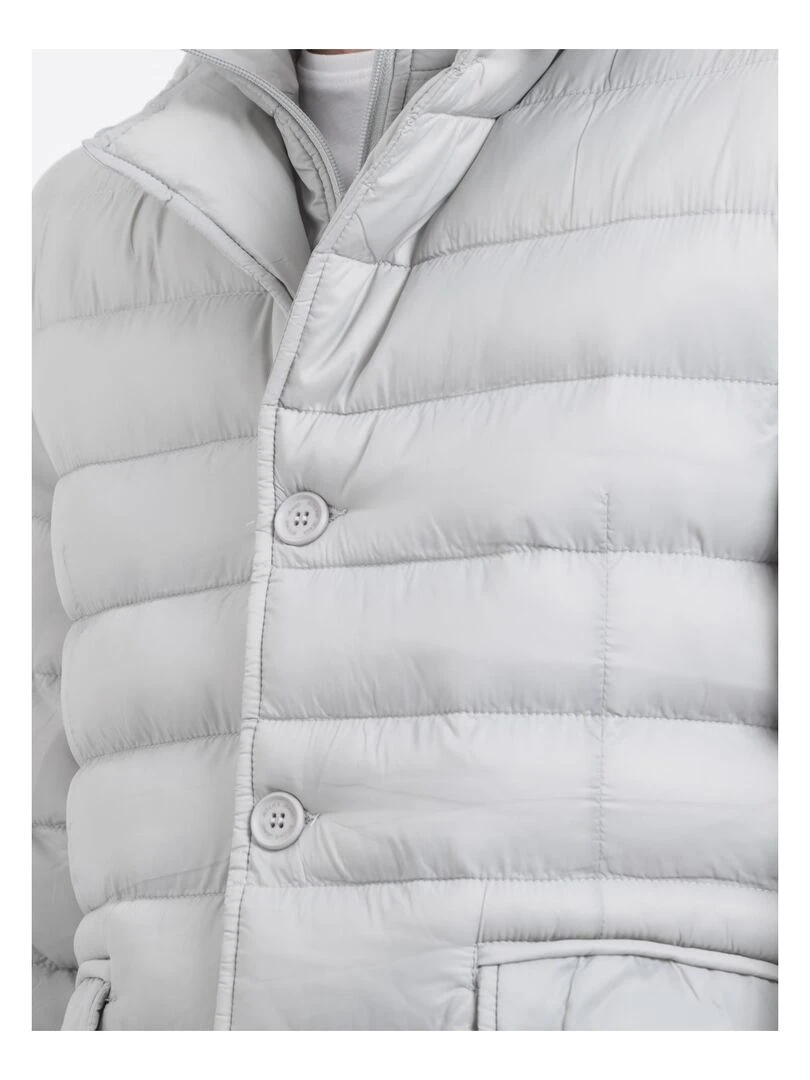 Doudoune blazer ZERCHEL Gris clair