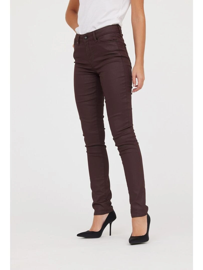 Lee Cooper   Jean coton slim JANA   Bordeaux