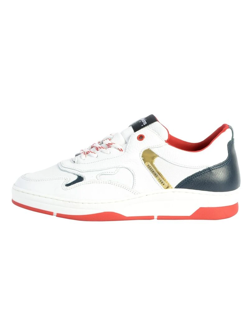 Basket Redskins Textan Blanc