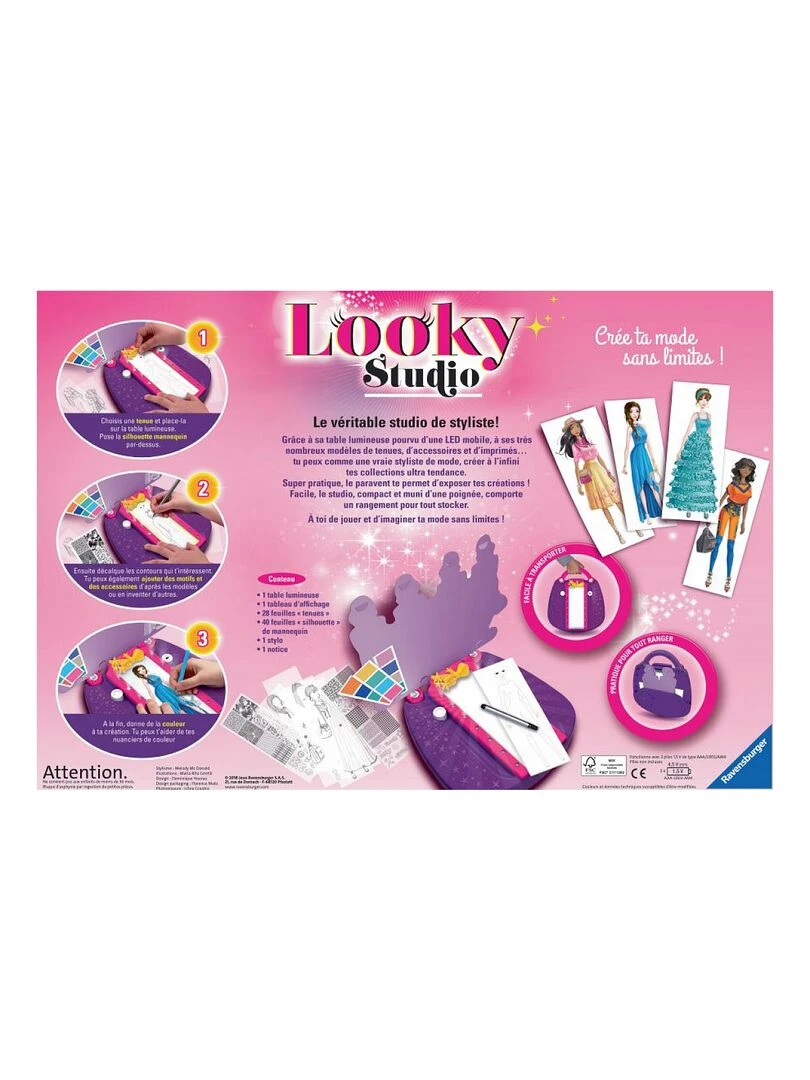 Looky Studio Table Lumineuse Atelier De Mode   N/A