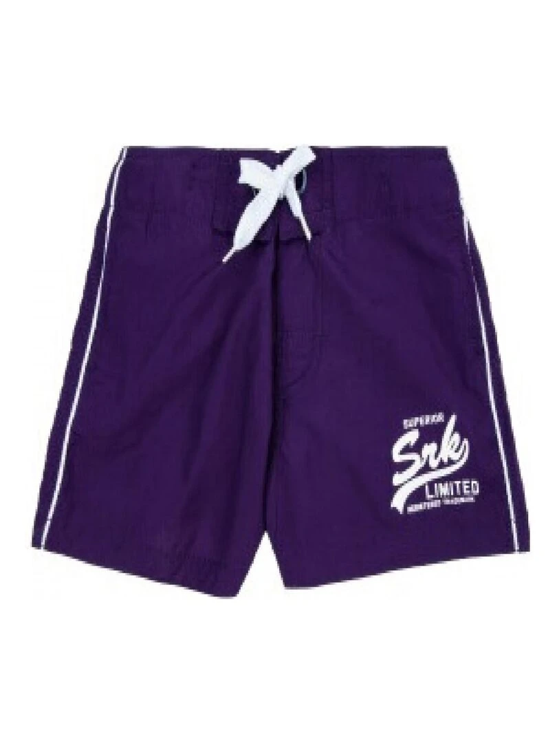 Bermuda de bain garçon ECOBI SRK Violet