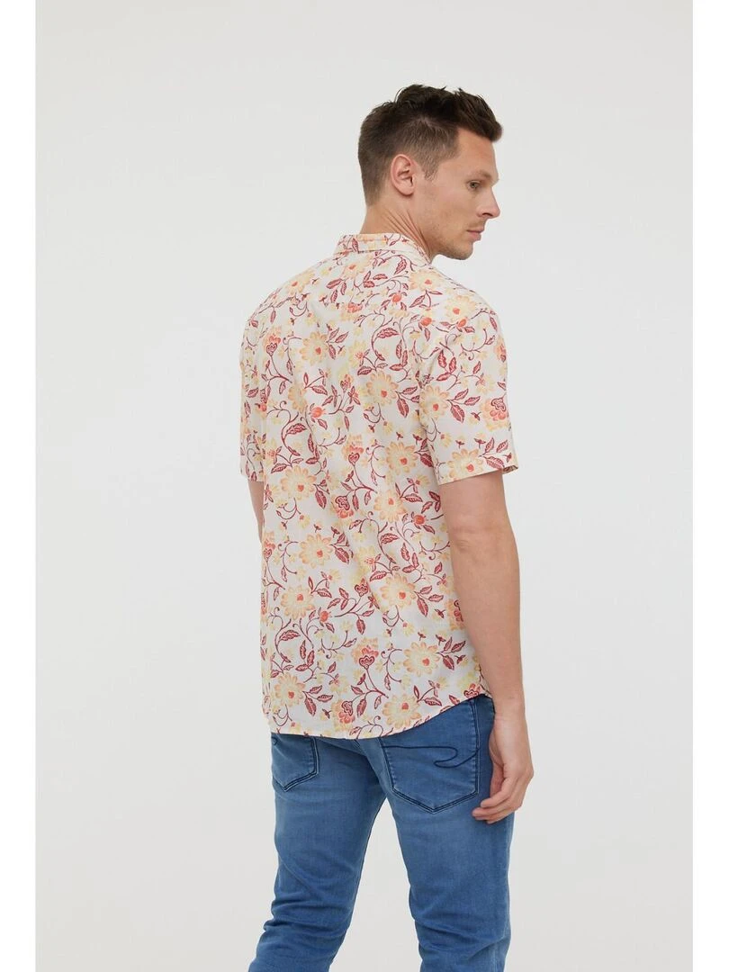 Lee Cooper   Chemise manches courtes coton regular DAMYK MC   Rose clair