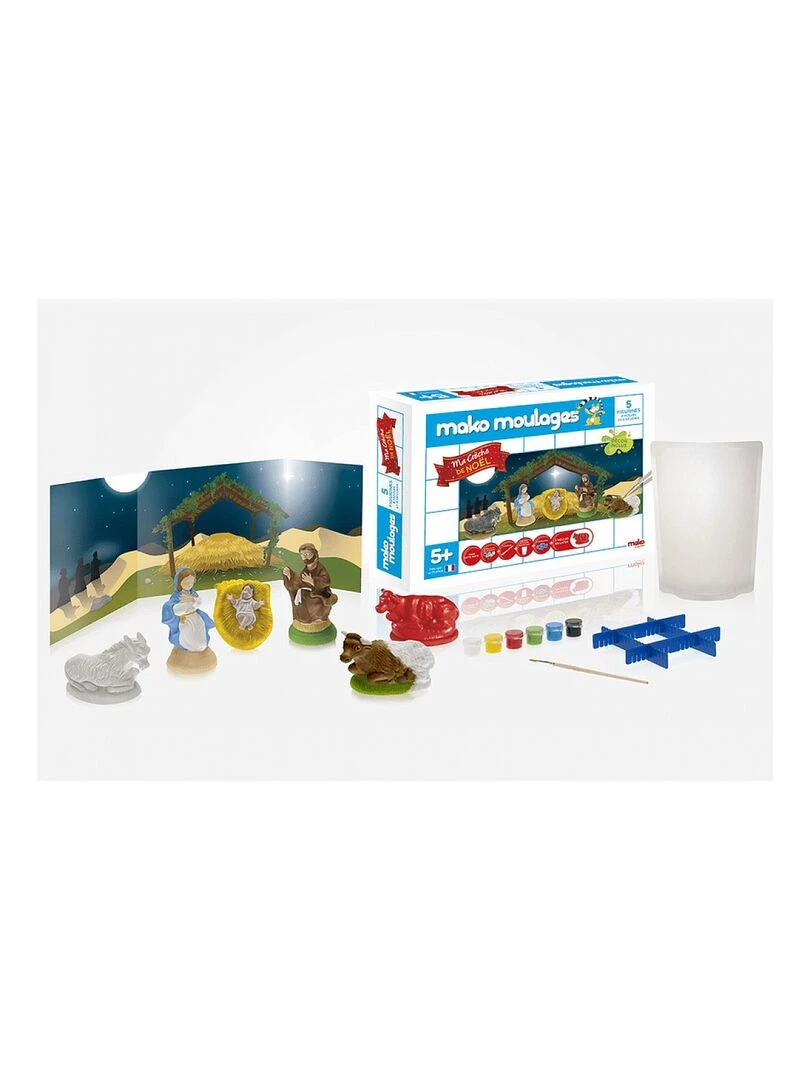 Mako Moulage Ma Creche De Noel 5 Moules   N/A
