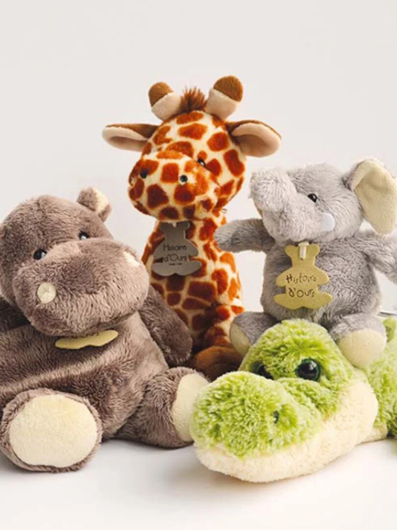 Peluche géante crocodile (70 cm)   Vert