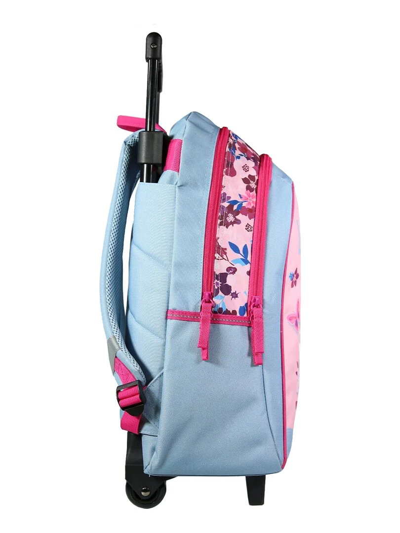 BAGTROTTER Sac à dos à roulettes Lili Lou Rose   Rose