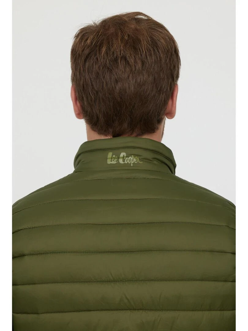 Lee Cooper   Veste sans manches polyester regular FONIO   Kaki