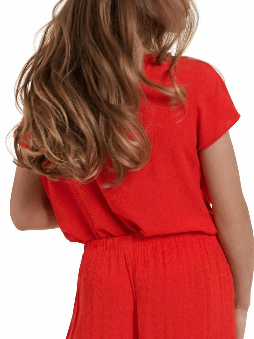 Top manches courtes Nice   Rouge