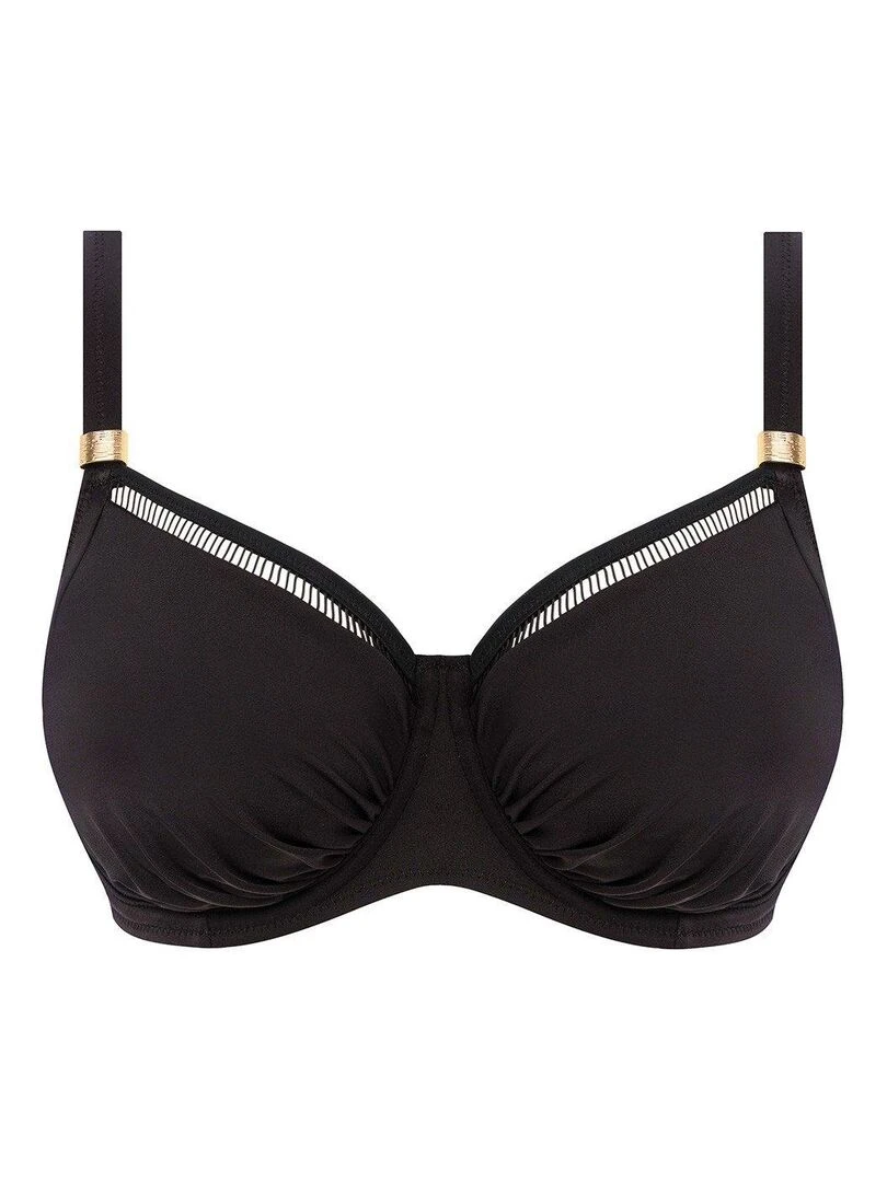 Haut de maillot de bain à armatures East Hampton   Noir