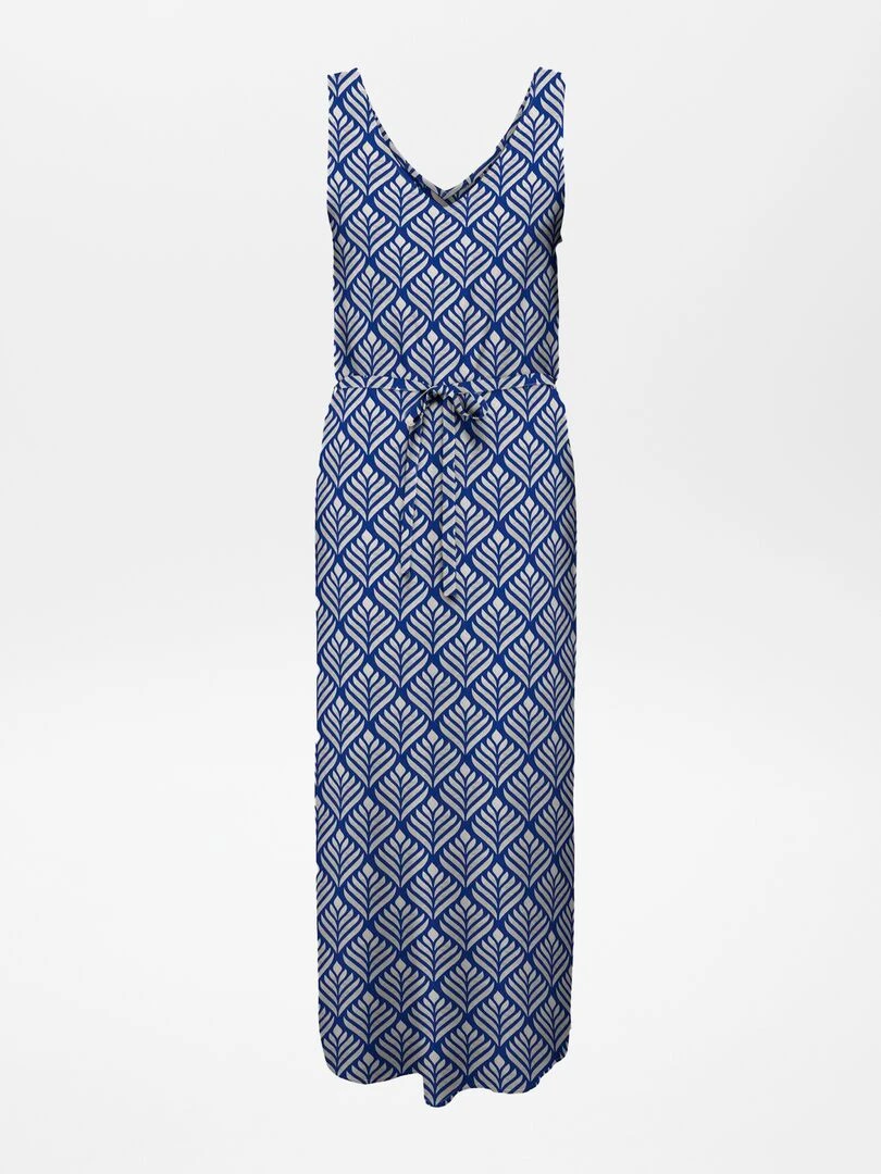 Robe sans manches imprimée 'JDY'   Bleu