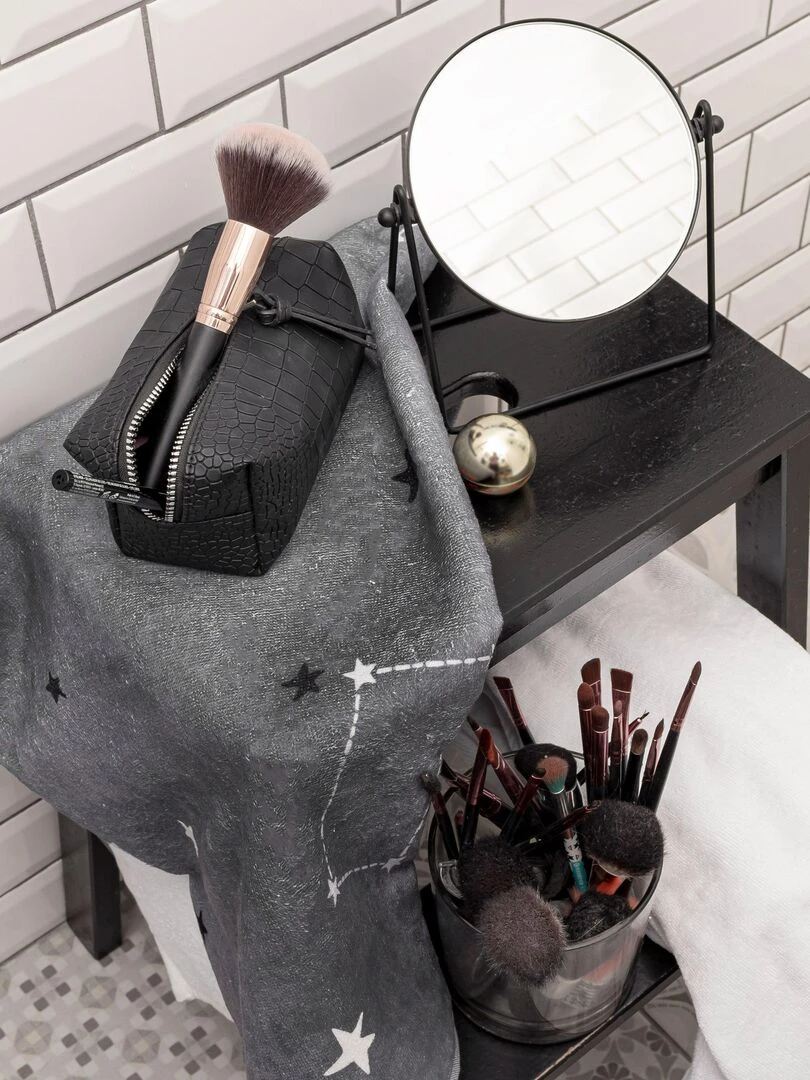 Serviette Constellation "Happyfriday" Blanc