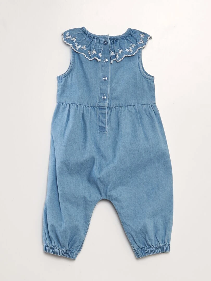 Combinaison en plumetis   Jaune