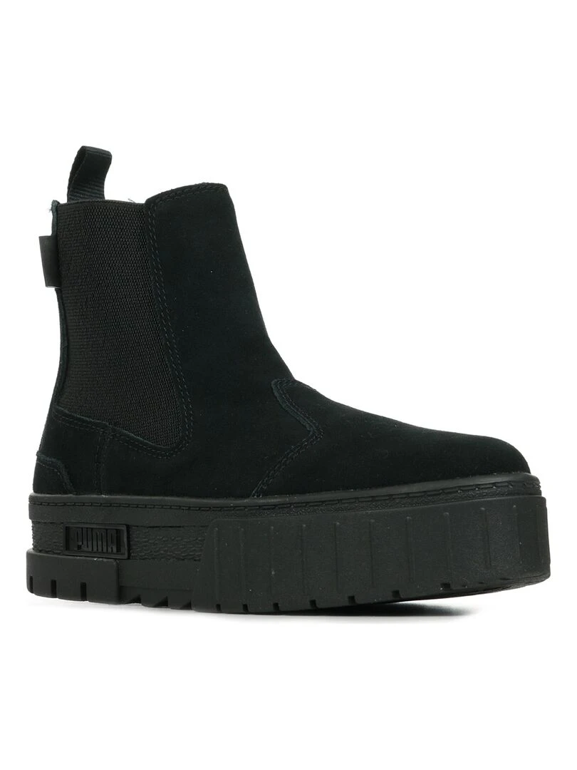 Boots PUMA Mayze Chelsea Suede Wn's Noir