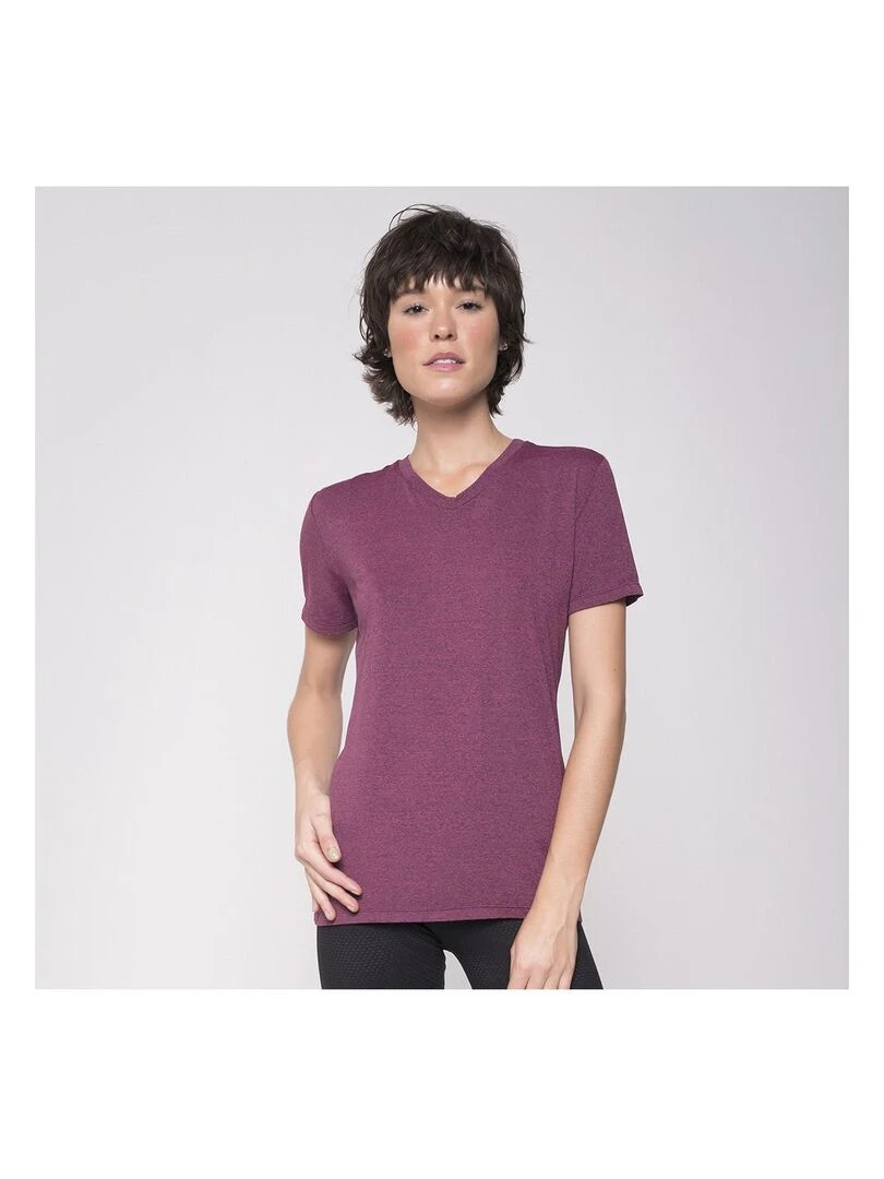 Haut de fitness Classics UPF 50+ UV Line   Rose