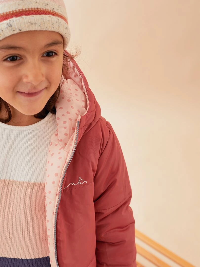 Manteau reversible    Noukie's   Rose