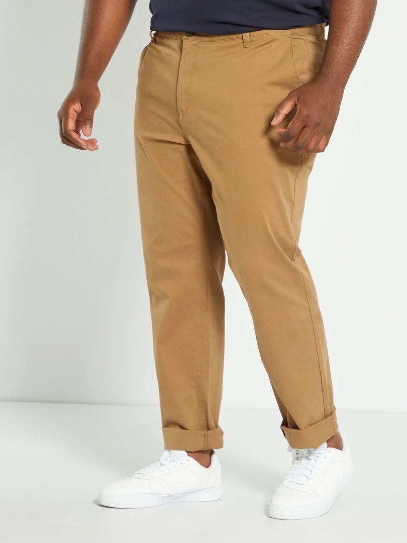 Chino slim   L34   marron