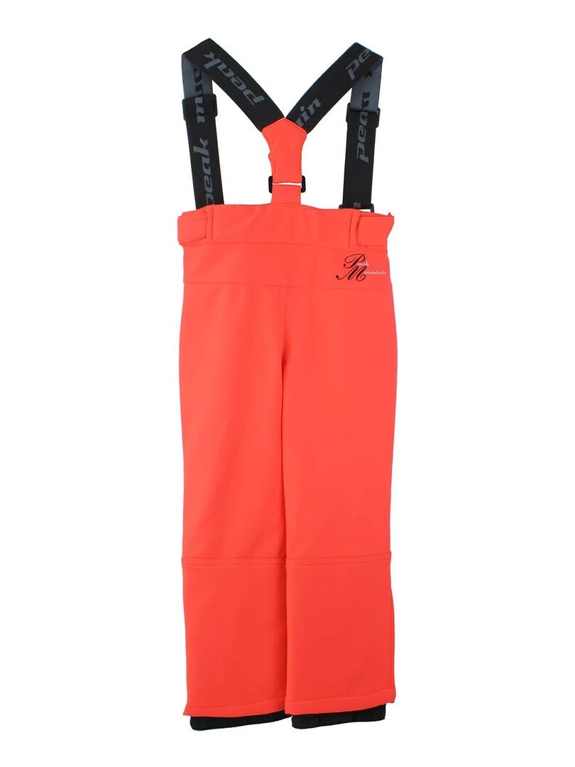 Pantalon de ski fille FASHELL PEAK MOUNTAIN Orange