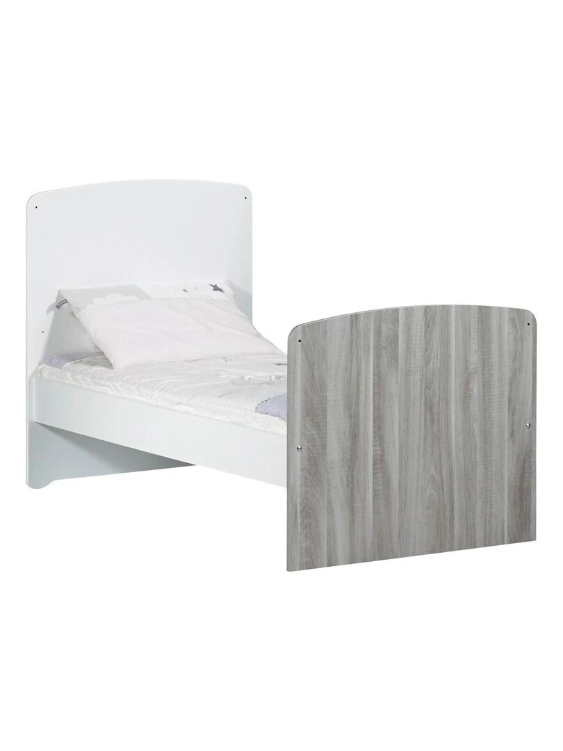 Lit évolutif LEAF BABYPRICE Gris